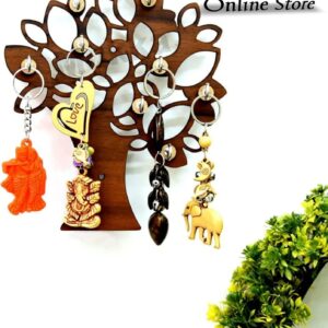Tree of Keys Elegant Tree-Shaped Key Holder for Stylish Organization