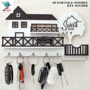 sweet home mobile & key holder