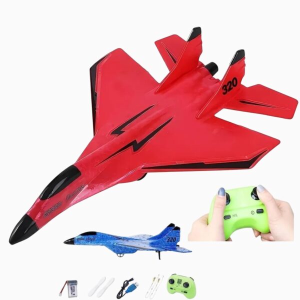 ZY-320 Remote Control Fixed-Wing Fighter Jet – High-Speed EPP Foam RC Plane for Beginners