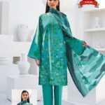 Women's Premium 3 Piece Printed Lawn Suit with Chiffon Dupatta | Unstitched Summer Collection