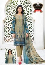 Women's Premium 3 Piece Printed Lawn Suit with Chiffon Dupatta | Unstitched Summer Collection