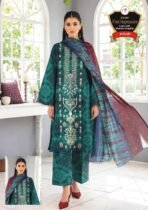 Women's Premium 3 Piece Printed Lawn Suit with Chiffon Dupatta | Unstitched Summer Collection