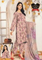 Women's Premium 3 Piece Printed Lawn Suit with Chiffon Dupatta | Unstitched Summer Collection