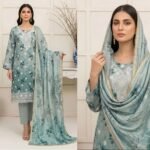 Luxury Air jet Slub Lawn Print Shirt Air jet Slub Lawn Print Dupatta Digital Air jet Slub Lawn Print Trouser 🥰❤️