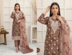 Luxury Air jet Slub Lawn Print Shirt Air jet Slub Lawn Print Dupatta Digital Air jet Slub Lawn Print Trouser 🥰❤️