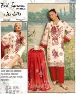 Women's Premium 3 Piece Printed Lawn Suit with Chiffon Dupatta | Unstitched Summer Collection